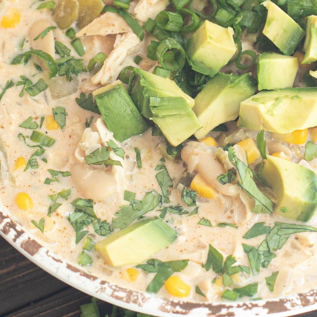 white chicken chili