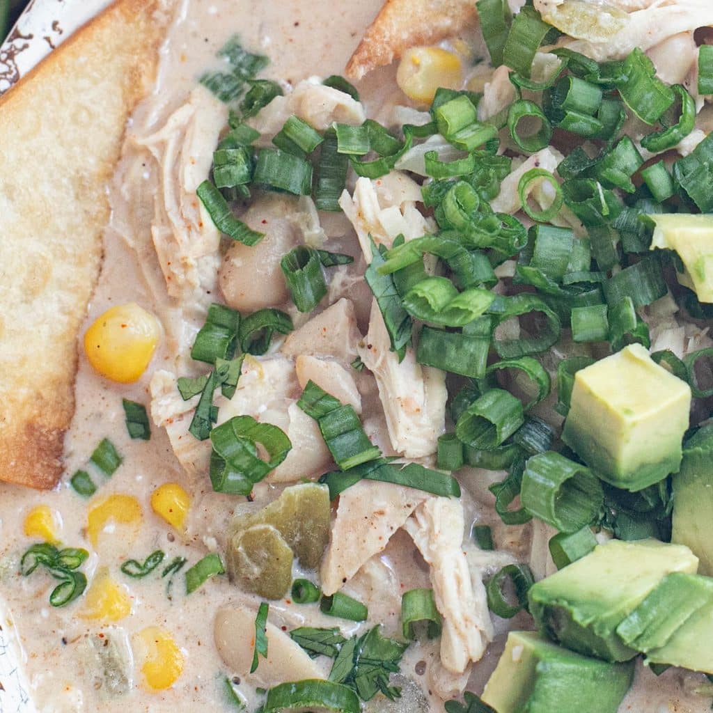 white chicken chili