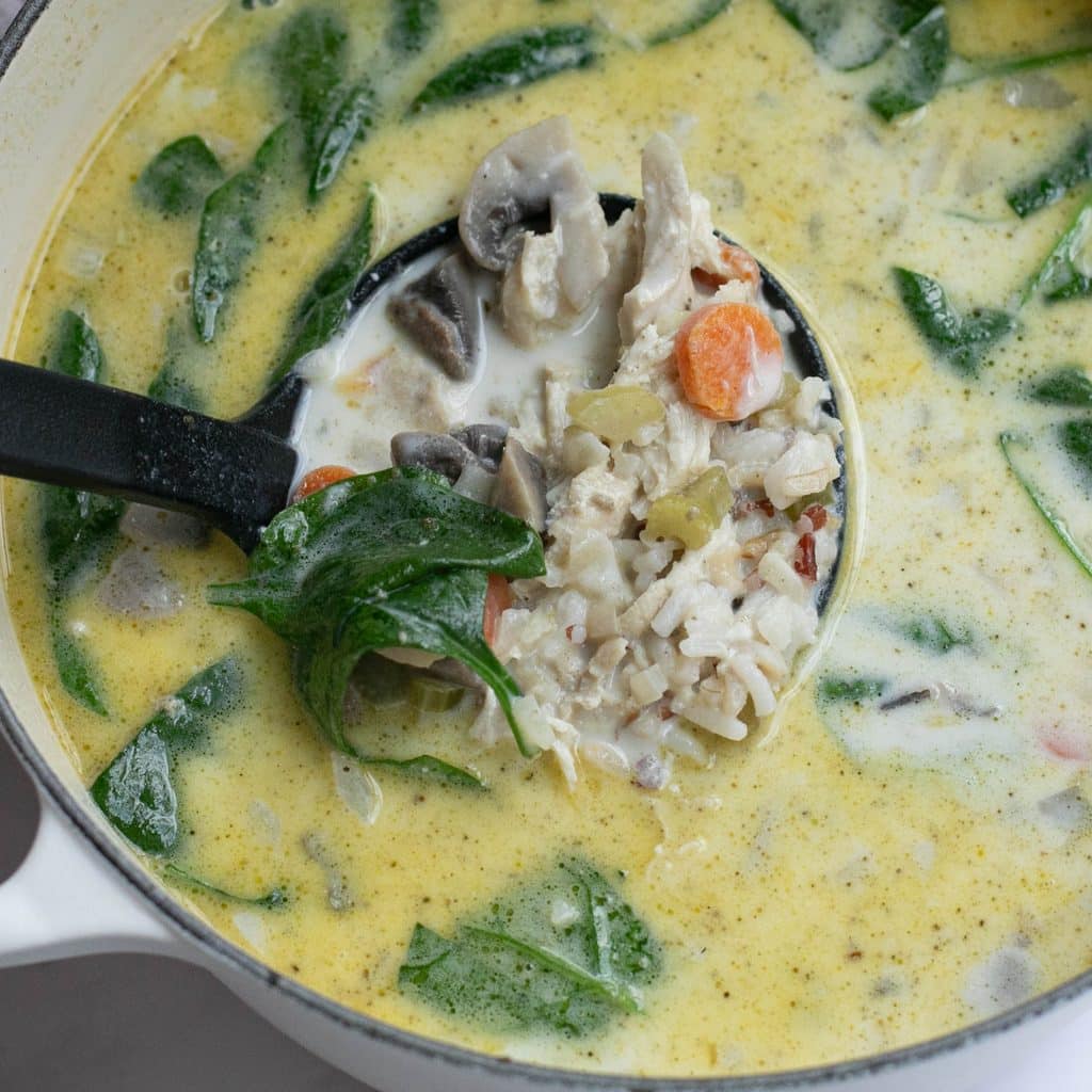 chicken and wild rice soup