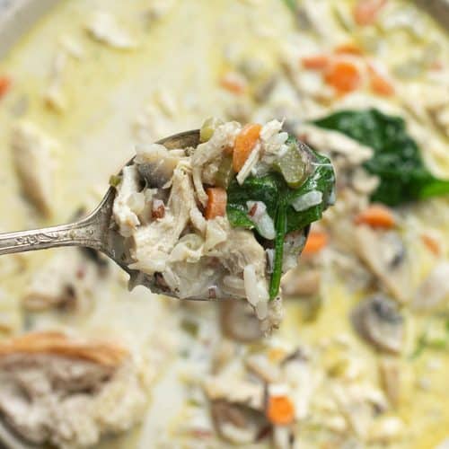 Sage Rice Cookware Creamy Chicken and Wild Rice Soup Recipe