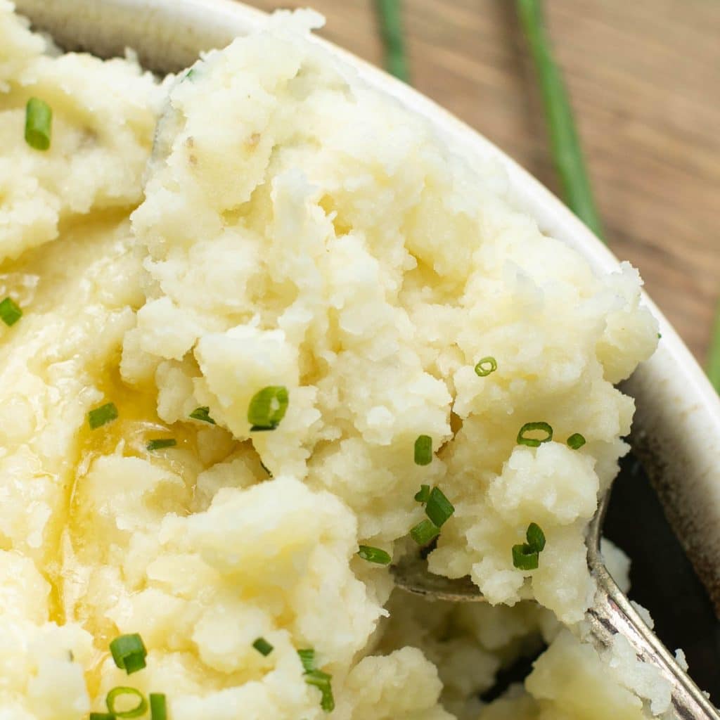 garlic mashed potatoes
