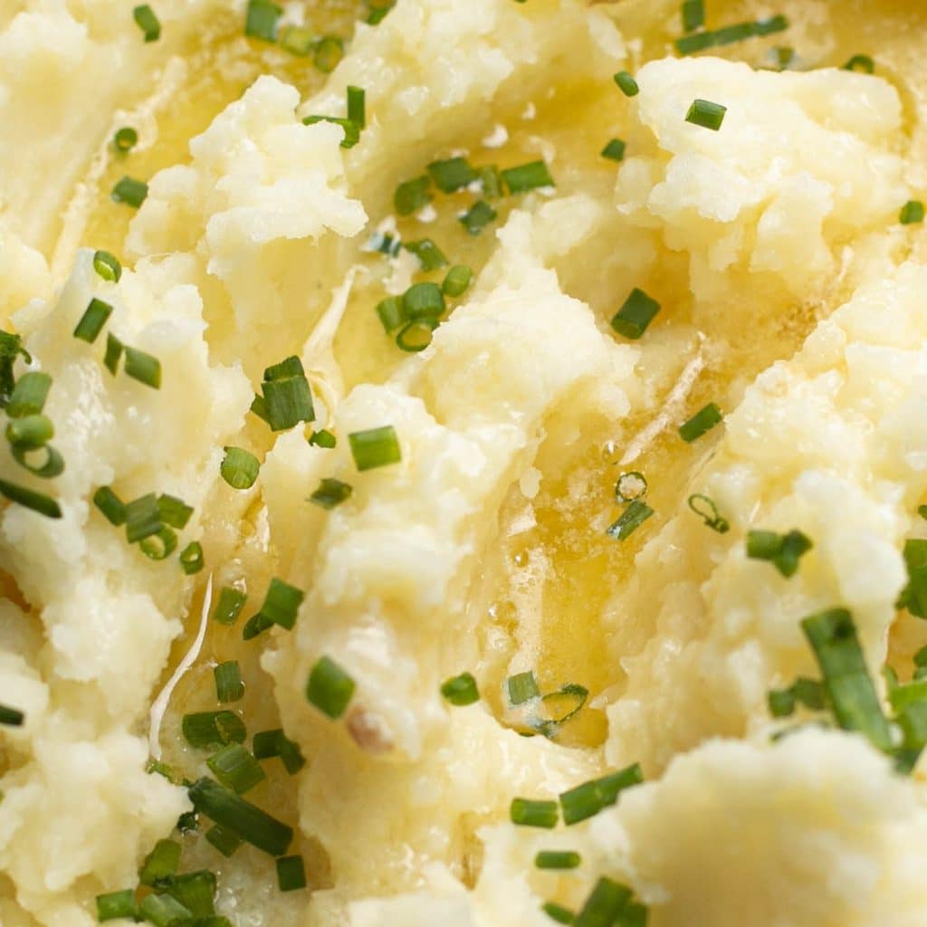 garlic mashed potatoes