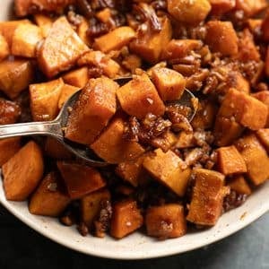 roasted sweet potatoes