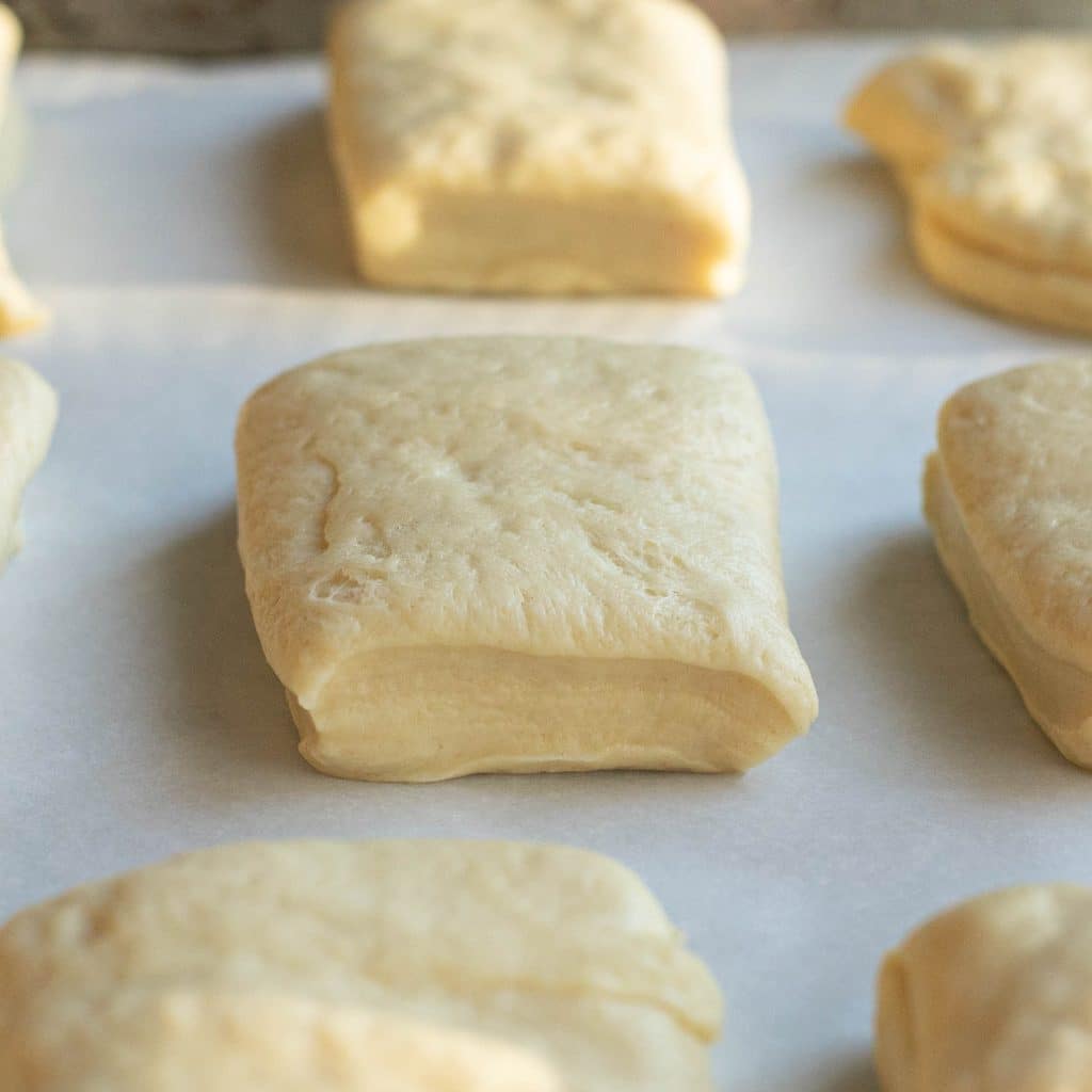 Texas Roadhouse rolls before baking